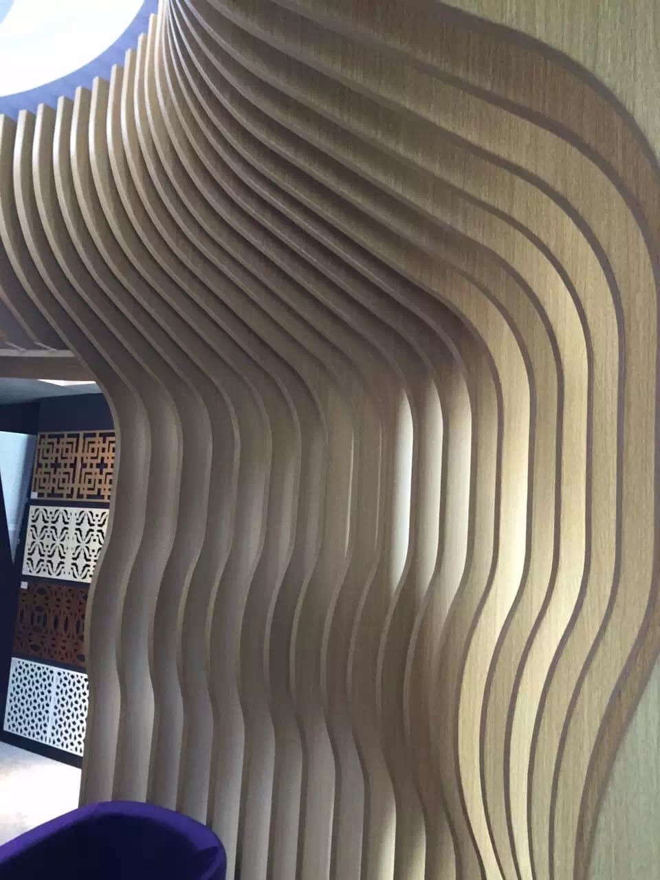 Curved & Shaped Baffle photo 5 | 弧形·造型铝方通 实拍 5